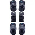 K2 Prime Pad Set, Beskyttelsessett, Dame, Black