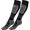 Accezzi Merino 20, Skisokker, Junior, Black