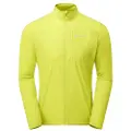 Montane Featherlite Jacket, vindtett jakke, herre, gul