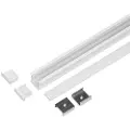 Light Solutions Aluminiumsprofil - Model L (Indbyg) - 20mm LED strip - Hvid