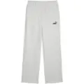 Puma Essentials Small No. 1 Logo Comfort Straight Pants Women, Clothing, Light Gray Heather, XL
