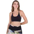 Hurley Solid Cross Back Sports-bh Med Lav Støtte