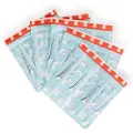 TESA Powerstrips LARGE - Festeklister - hvit (en pakke 10)