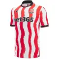 MACRON Stoke City Fc 25/26 Hjem Kortarmet T-skjorte