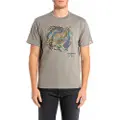 Replay for man. M3207.000.2660 Grey printed T-shirt (M), Casual, Cotton, Short sleeve