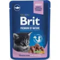 Brit CAT PREM.WHITE FISH KITTEN 100G SASZETKA 111835 637