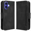 Mtp Products iPhone 16 Plus Kortholder Lommebokveske - Svart