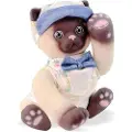 Berjuan Anireal Siamesisk Kattungedukke 35 Cm
