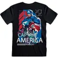 Heroes Inc Marvel Rivals Captain America Kortarmet T-skjorte