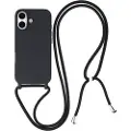 Mtp Products iPhone 17 TPU-deksel med snøring - Svart