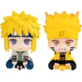 Megahouse Naruto Shippuden Look Up Uzumaki Six Paths Sage Mode & Minato Namikaze With Gift 11 Cm Figur