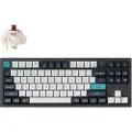 Keychron Q3 MAX 80% Knob Wireless Tri-Mode QMK/VIA - Gateron Jupiter Brown - ND - Gamingtastatur - Uten numpad - Nordisk - Svart