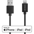 Deltaco - Lightning-kabel - USB hann til Lightning hann - 1 m - svart