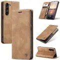 CASEME Samsung Galaxy S24+ 013 Series Lommebok-deksel - Brun