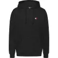 Tommy Hilfiger for man. DM0DM20258 Hooded sweatshirt with black tonal patch (XXL), Casual, Cotton