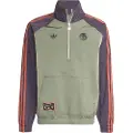 Adidas Originals Fc Bayern Terrace Icons Halv Glidelås Genser