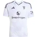 Adidas Manchester United 25/26 Borte Junior T-skjorte Med Korte Ermer