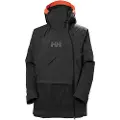 Helly Hansen Powchaser Asymmetric, Skijakke, Dame, Black
