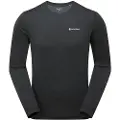 Montane Dart Long Sleeve T-Shirt, herre, svart