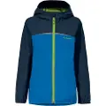 Vaude Kids Turaco Jacket II, regnjakke, blå