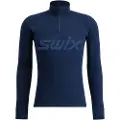 Swix RaceX Merino Half Zip, Herre, Dark Navy