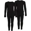 Accezzi Undertøy, Junior, Black