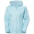 Helly Hansen Seven J, Regnjakke, Dame, Light Cyan