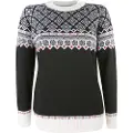 Kama Frida Merino Sweater, Dame, Black