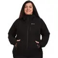 KILPI Valera, Skijakke, Plus size, Dame, Black