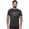 West Coast Choppers Eagle Vintage Kortarmet T-skjorte