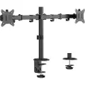 Gembird Monitor Arm - Adjustable desk 2-display 17"-32"