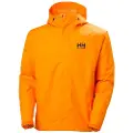 Helly Hansen Seven J, Regnjakke, Herre, Papaya