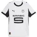 Puma Stade Rennais FC 25/26 Away Jersey Youth, Clothing, White/Black, 7-8Y