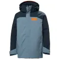 Helly Hansen Level, Skijakke, Junior, Washed Navy