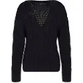 Armani Exchange Xw001771_af16638 V-hals Genser