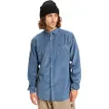 Quiksilver Smoke Trail Cord Skjorte Med Lange Ermer