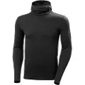 Helly Hansen Lifa Merino Midweight Hoodie, Herre, Black