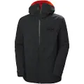 Helly Hansen Powderface, Skijakke, Herre, Black