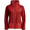 Lundhags Padje Light Waterproof Jacket, regnjakke, dame, rød