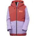 Helly Hansen Powchaser 2.0, Skijakke, Dame, Heather Ice