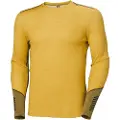 Helly Hansen Lifa Merino Crew, Herre, Golden Glow