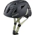 Cairn Kustom, Sykkelhjelm, Junior, Mat Black Agate Gray