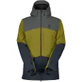 SCOTT Ultimate Dryo Ripstop, Skijakke, Herre, Shadow Grey/Meadow Green