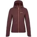 KILPI Sonna-W, Regnjakke, Dame, Dark Red