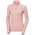 Helly Hansen Lifa Merino Midweight 1/2 Zip, Dame, Pink Salt
