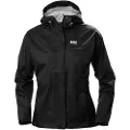 Helly Hansen Loke Regnjakke, Dame, Black