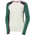 Helly Hansen Lifa Merino Midweight Crew, Dame, Emerald