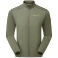 Montane Fury Lite Jacket, fleecegenser, herre, grønn