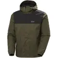 Helly Hansen Vancouver/HH Rain, regnsett, herre, grønn/svart