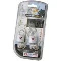 Travelsafe Travellock TSA med nøkkel, 2 stk.
